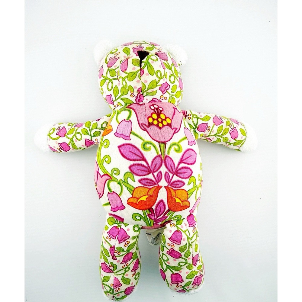 Vera Bradley Lilli Bell Baby Bear Plush 2012 . 10" Tall - Picture 4 of 6